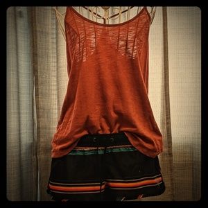 Salt Life mini shorts with orange tank
